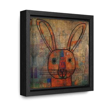 Rabbit 6, Gallery Canvas Wraps, Square Frame