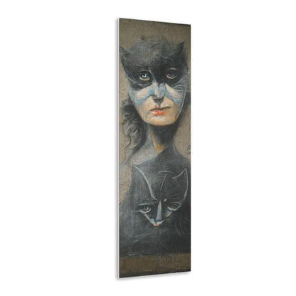 Cat Woman 42,  Acrylic Prints