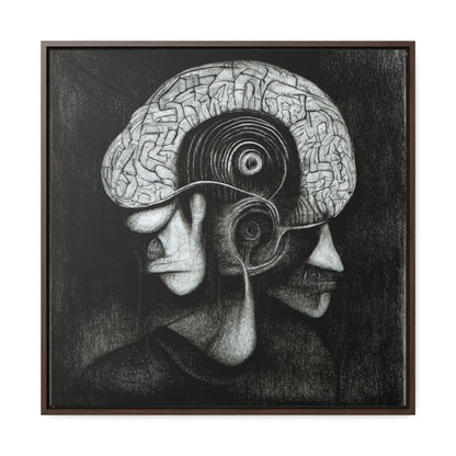 Brain 6, Valentinii, Gallery Canvas Wraps, Square Frame