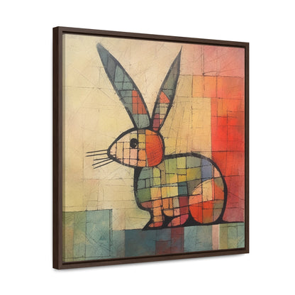 Rabbit 27, Gallery Canvas Wraps, Square Frame