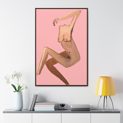 Body Mixture, Original Eduard Pavel, Gallery Canvas Wraps, Vertical Frame