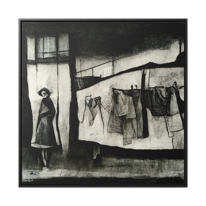 Domestic Memories 33, Valentinii, Gallery Canvas Wraps, Square Frame