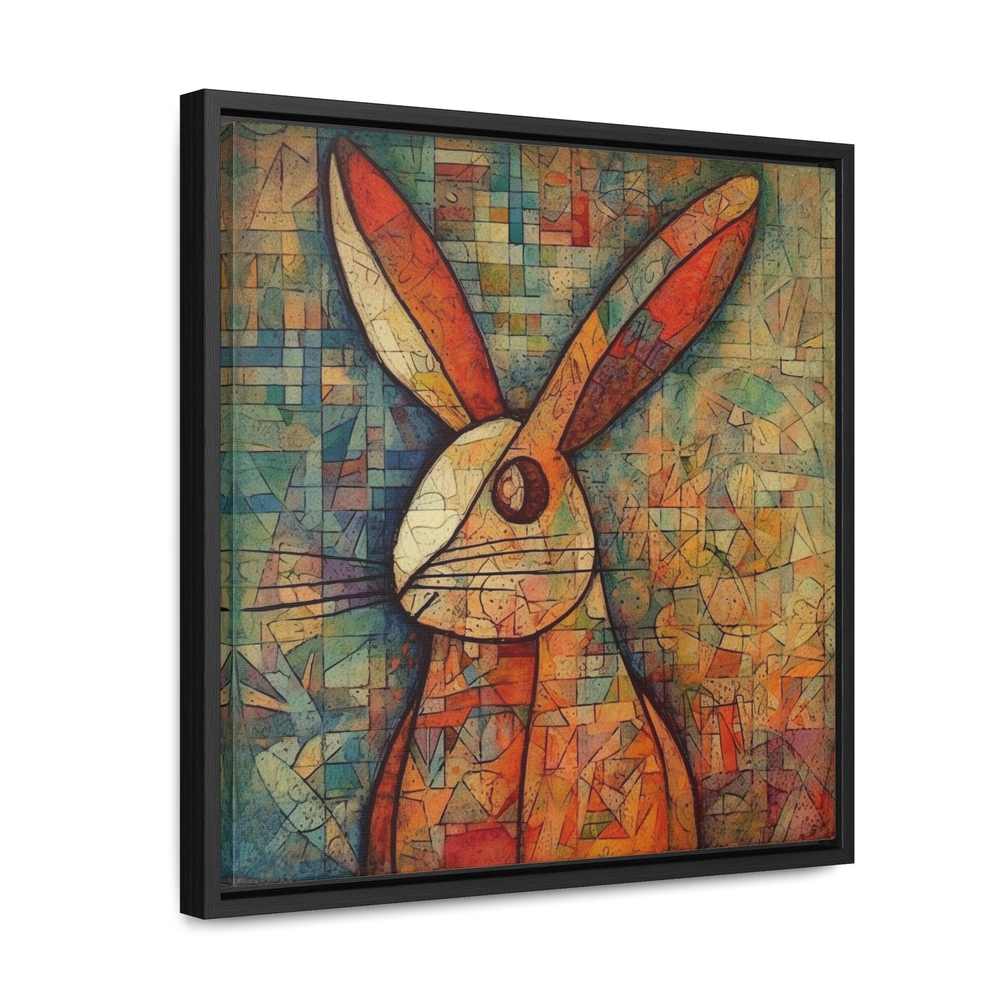 Rabbit 4, Gallery Canvas Wraps, Square Frame