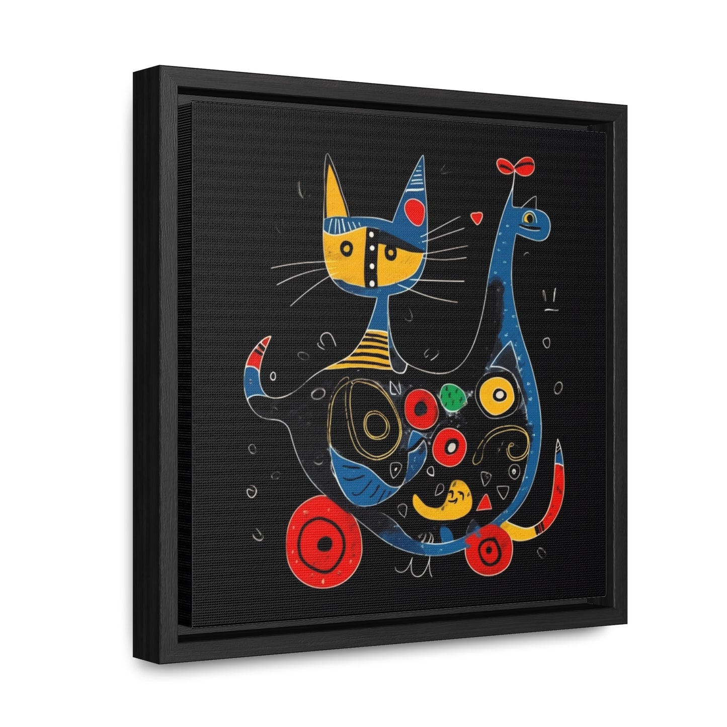 Cat 144, Gallery Canvas Wraps, Square Frame