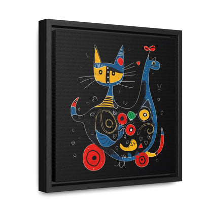 Cat 144, Gallery Canvas Wraps, Square Frame