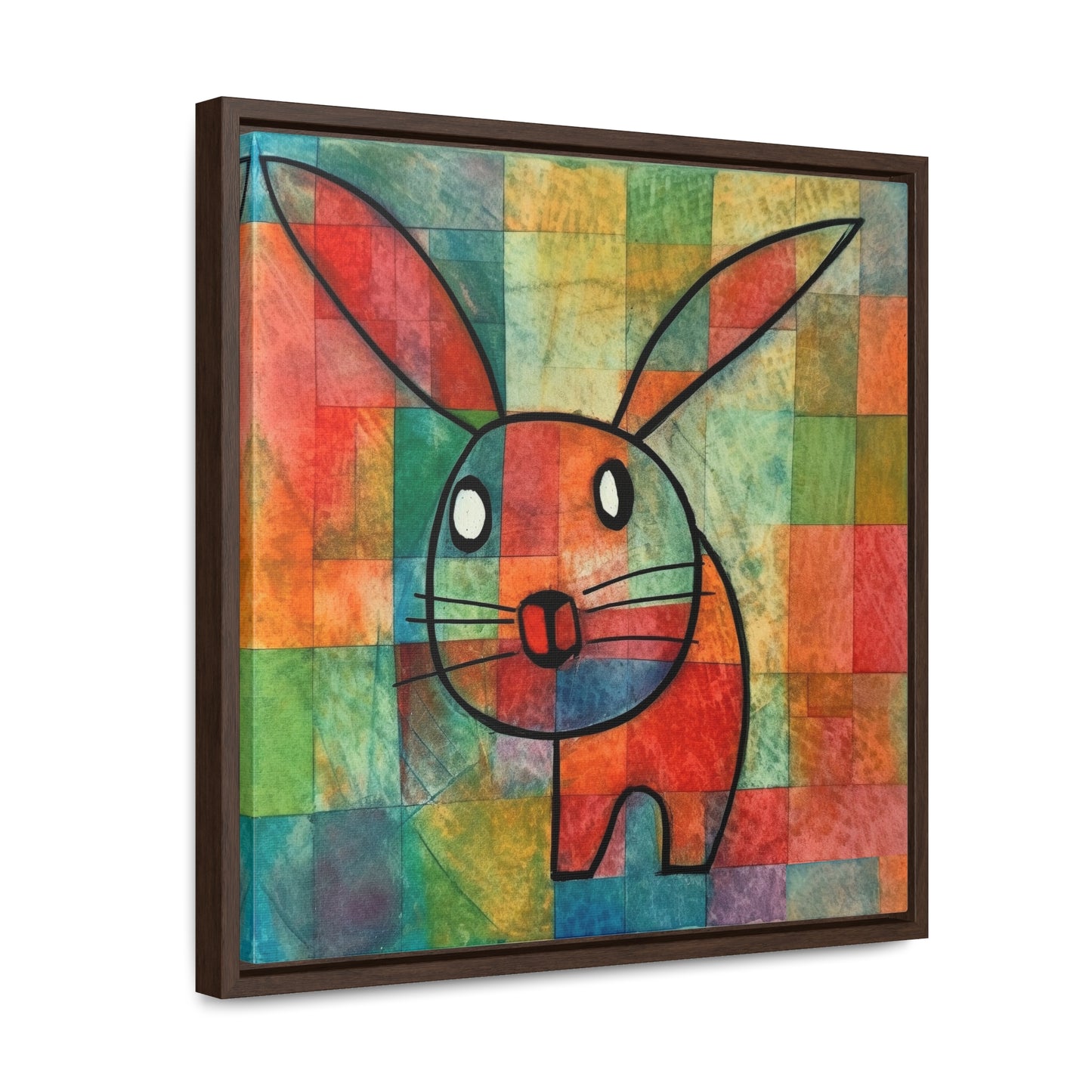 Rabbit 11, Gallery Canvas Wraps, Square Frame