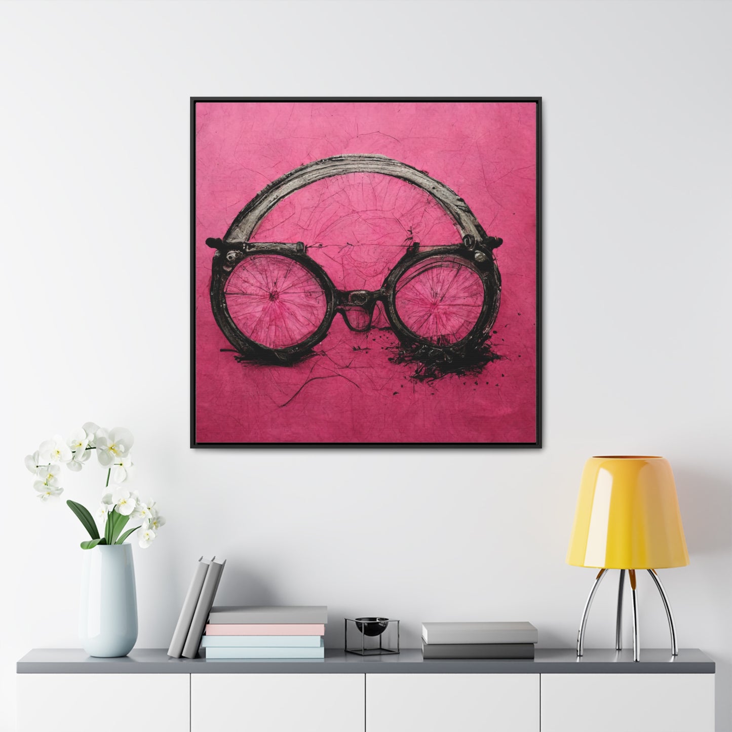 Bicycle 8, Valentinii, Gallery Canvas Wraps, Square Frame