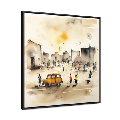 Childhood 10, Gallery Canvas Wraps, Square Frame