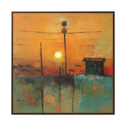 Land of the Sun 49, Valentinii, Gallery Canvas Wraps, Square Frame