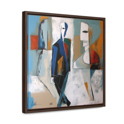 Sad Man 26, Valentinii, Gallery Canvas Wraps, Square Frame