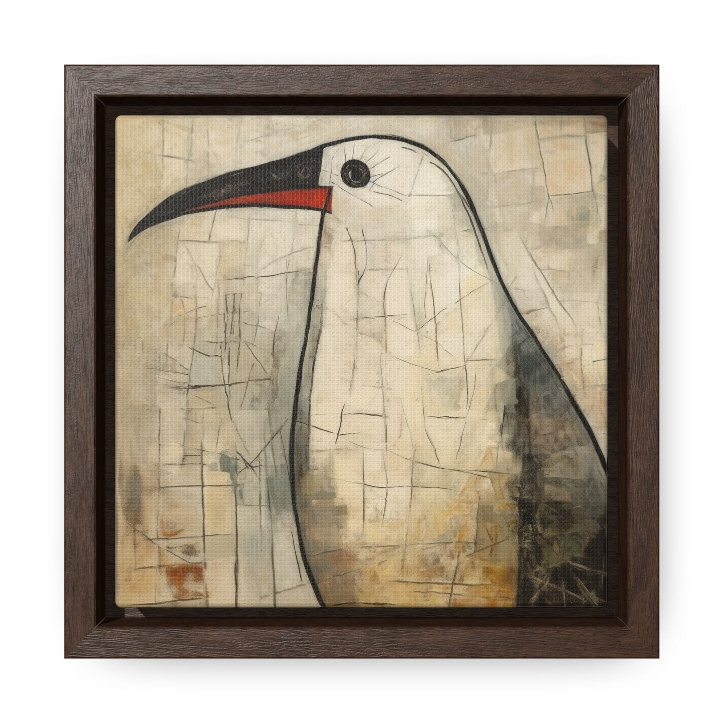 Bird 10, Gallery Canvas Wraps, Square Frame