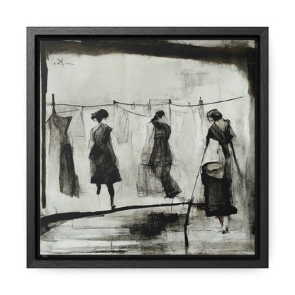 Domestic Memories 7, Valentinii, Gallery Canvas Wraps, Square Frame