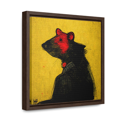 Urban Rat 3, Valentinii, Gallery Canvas Wraps, Square Frame