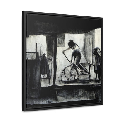 Domestic Memories 19, Valentinii, Gallery Canvas Wraps, Square Frame