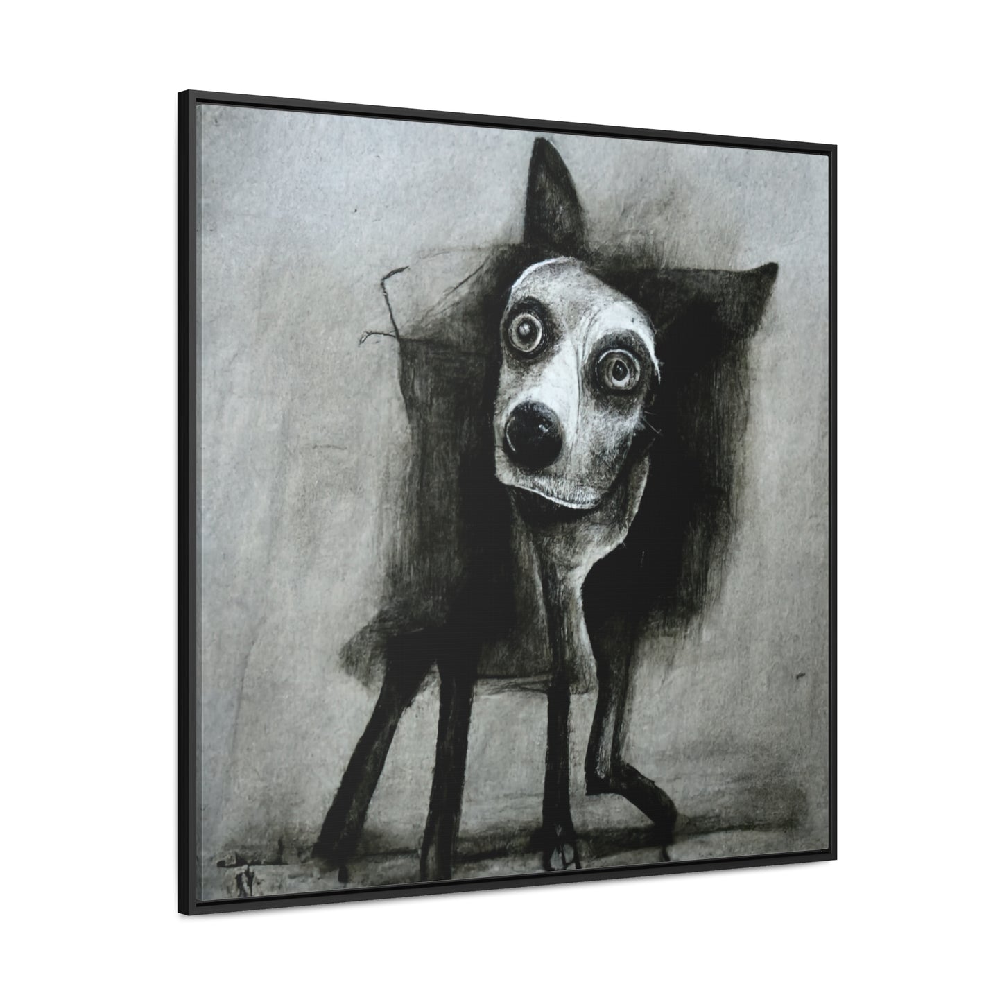 Dogs and Puppies 17, Valentinii, Gallery Canvas Wraps, Square Frame