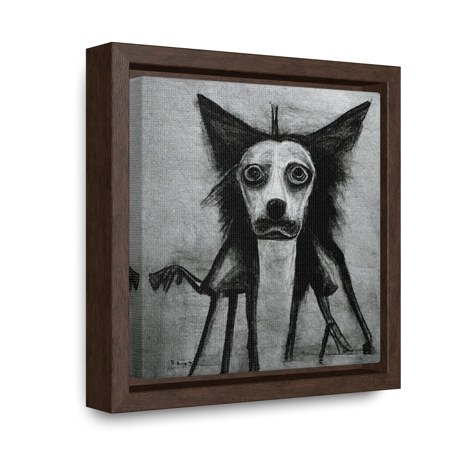 Dogs and Puppies 21, Valentinii, Gallery Canvas Wraps, Square Frame