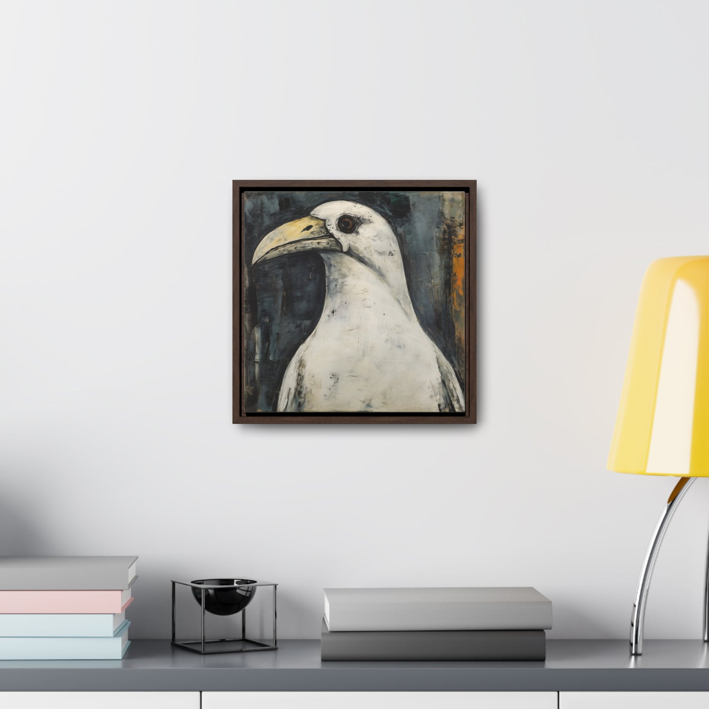 Bird 5, Gallery Canvas Wraps, Square Frame