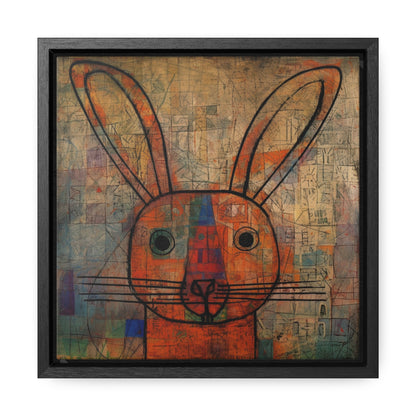 Rabbit 6, Gallery Canvas Wraps, Square Frame