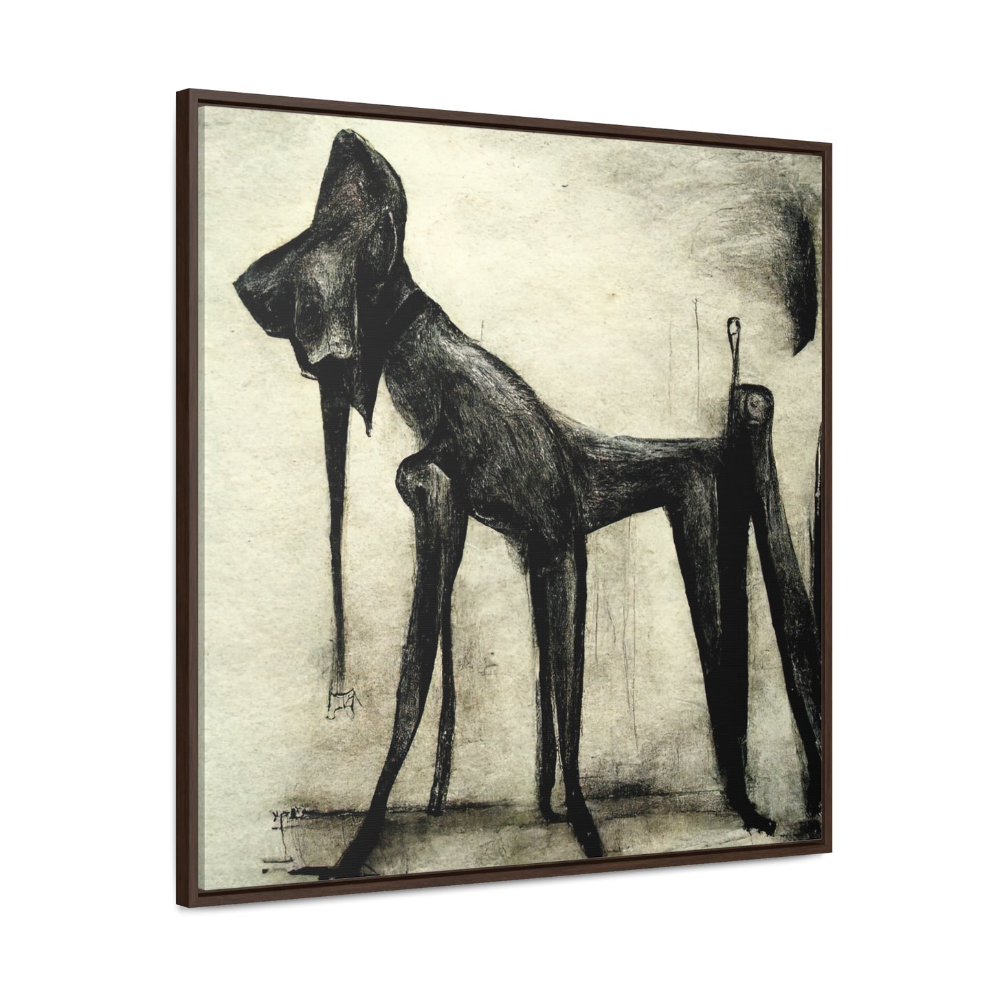 Dogs and Puppies 18, Valentinii, Gallery Canvas Wraps, Square Frame