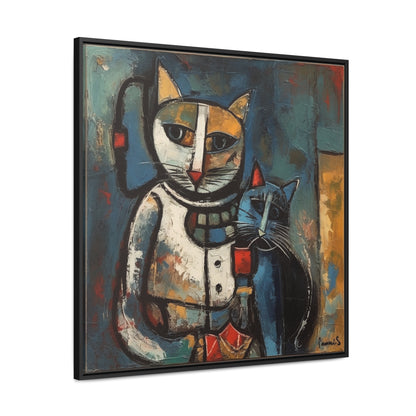 Cat 29, Gallery Canvas Wraps, Square Frame