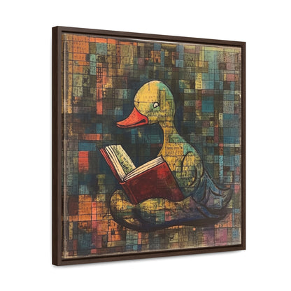 Duck 3, Gallery Canvas Wraps, Square Frame