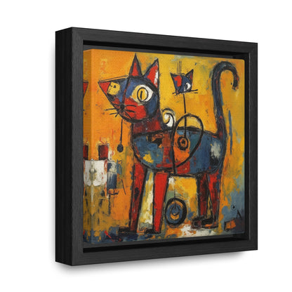 Cat 97, Gallery Canvas Wraps, Square Frame