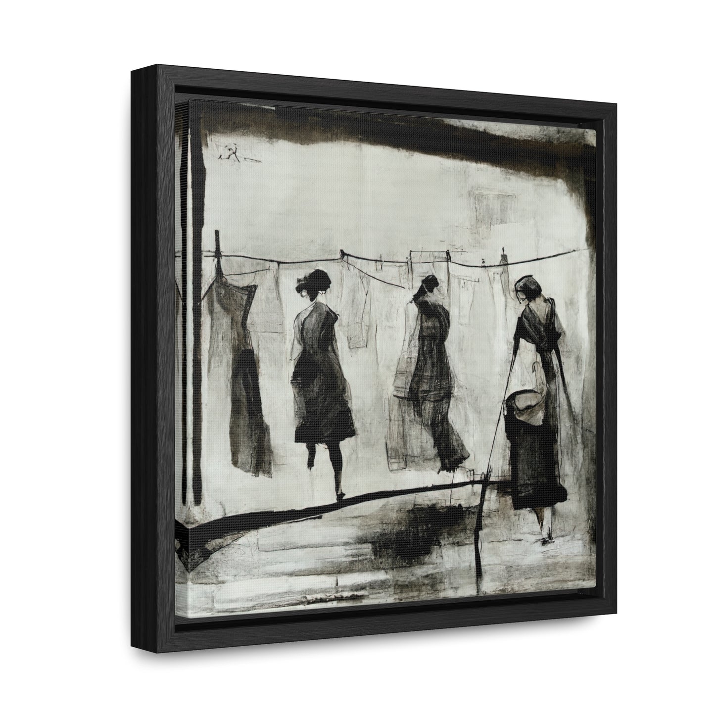 Domestic Memories 7, Valentinii, Gallery Canvas Wraps, Square Frame