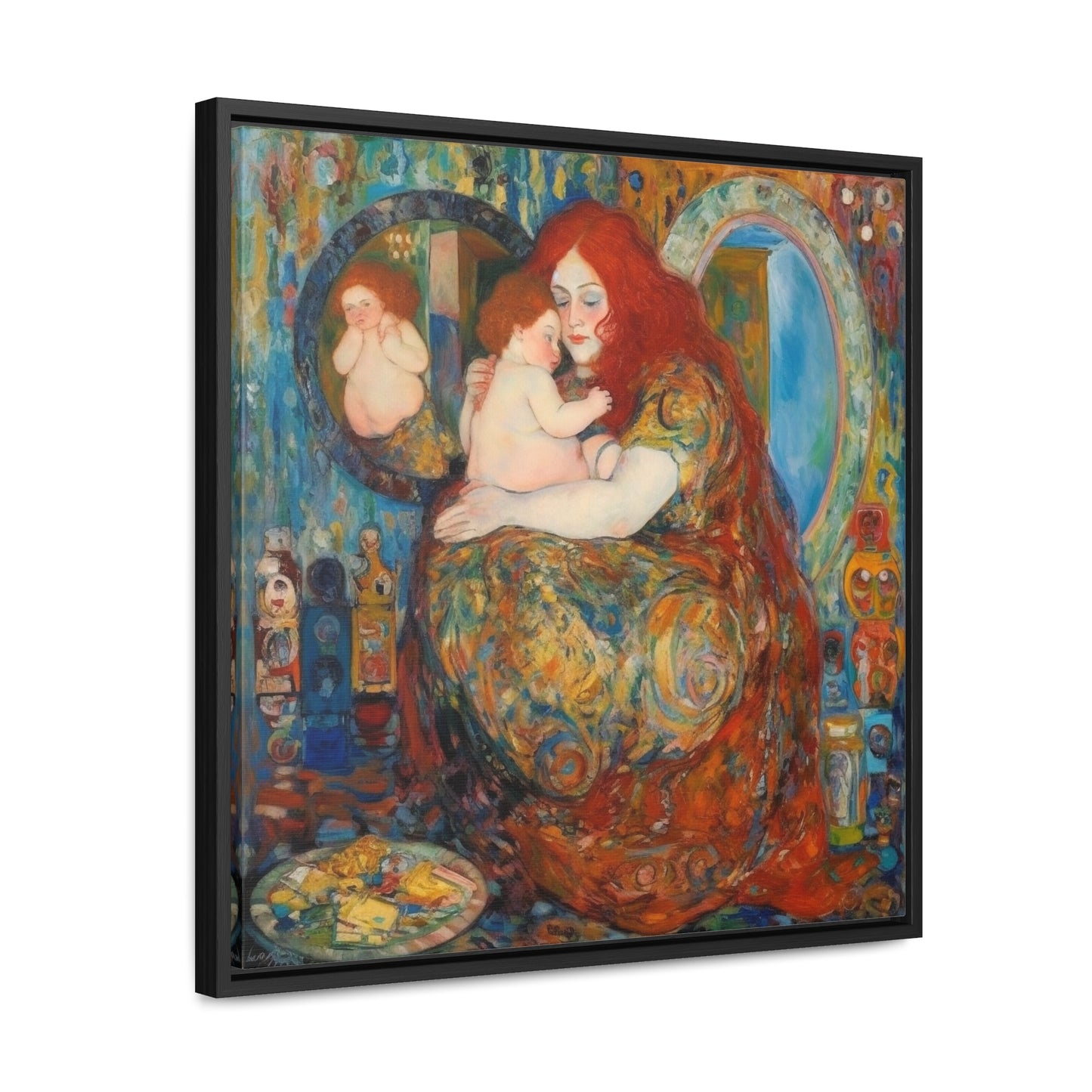 Baroque 20, Valentinii, Gallery Canvas Wraps, Square Frame