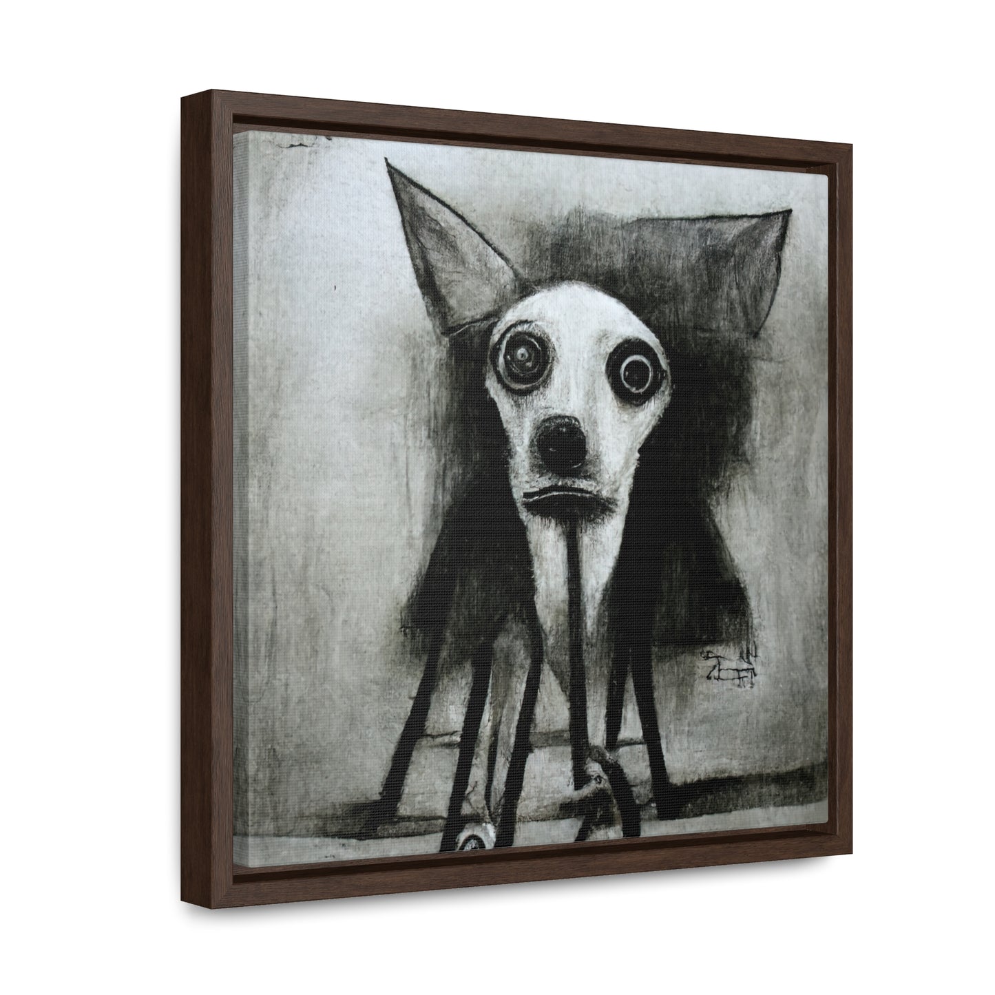 Dogs and Puppies 22, Valentinii, Gallery Canvas Wraps, Square Frame