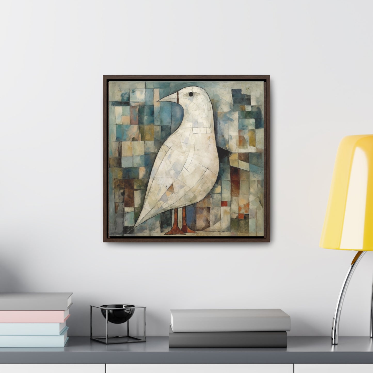 Bird 15, Gallery Canvas Wraps, Square Frame