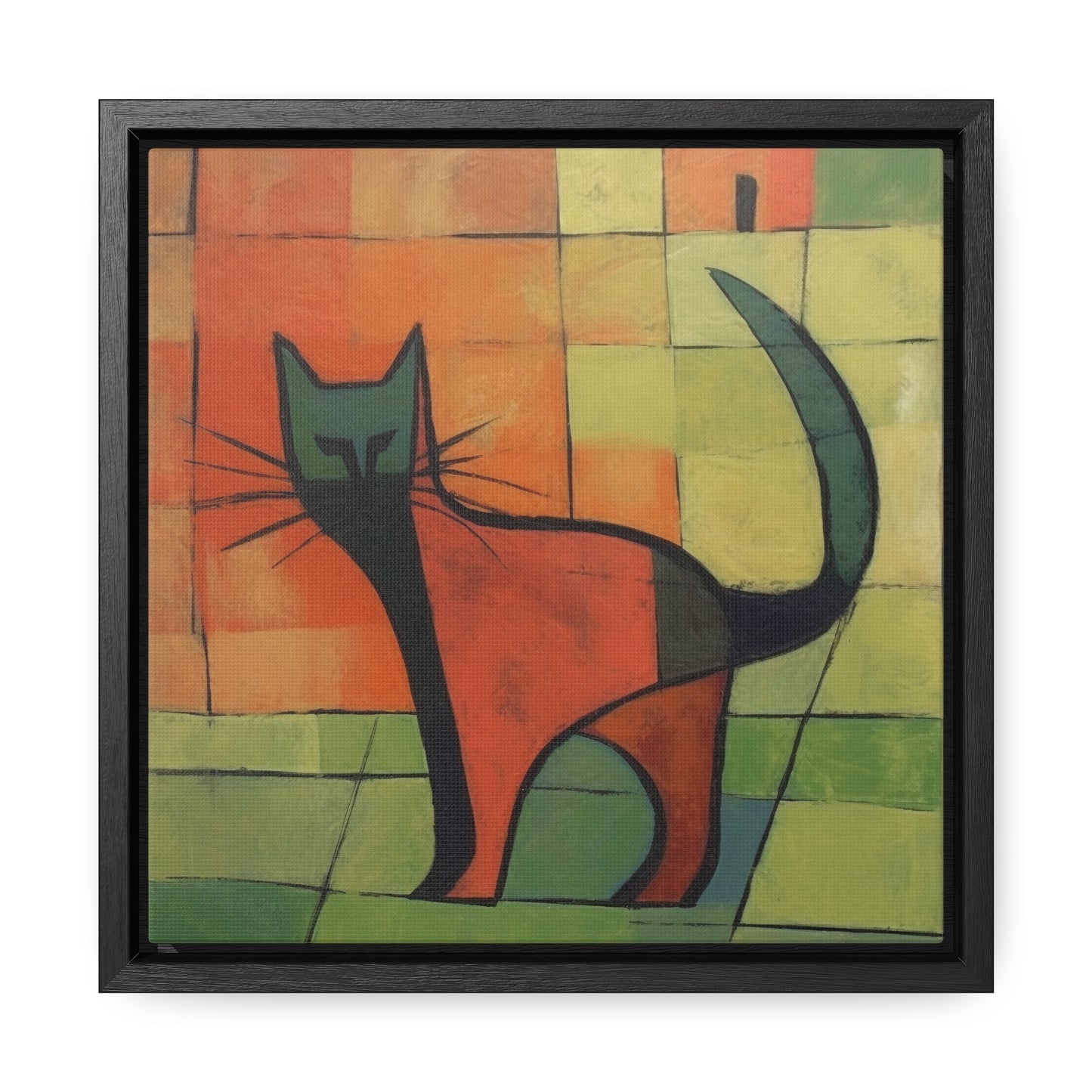 Cat 22, Gallery Canvas Wraps, Square Frame