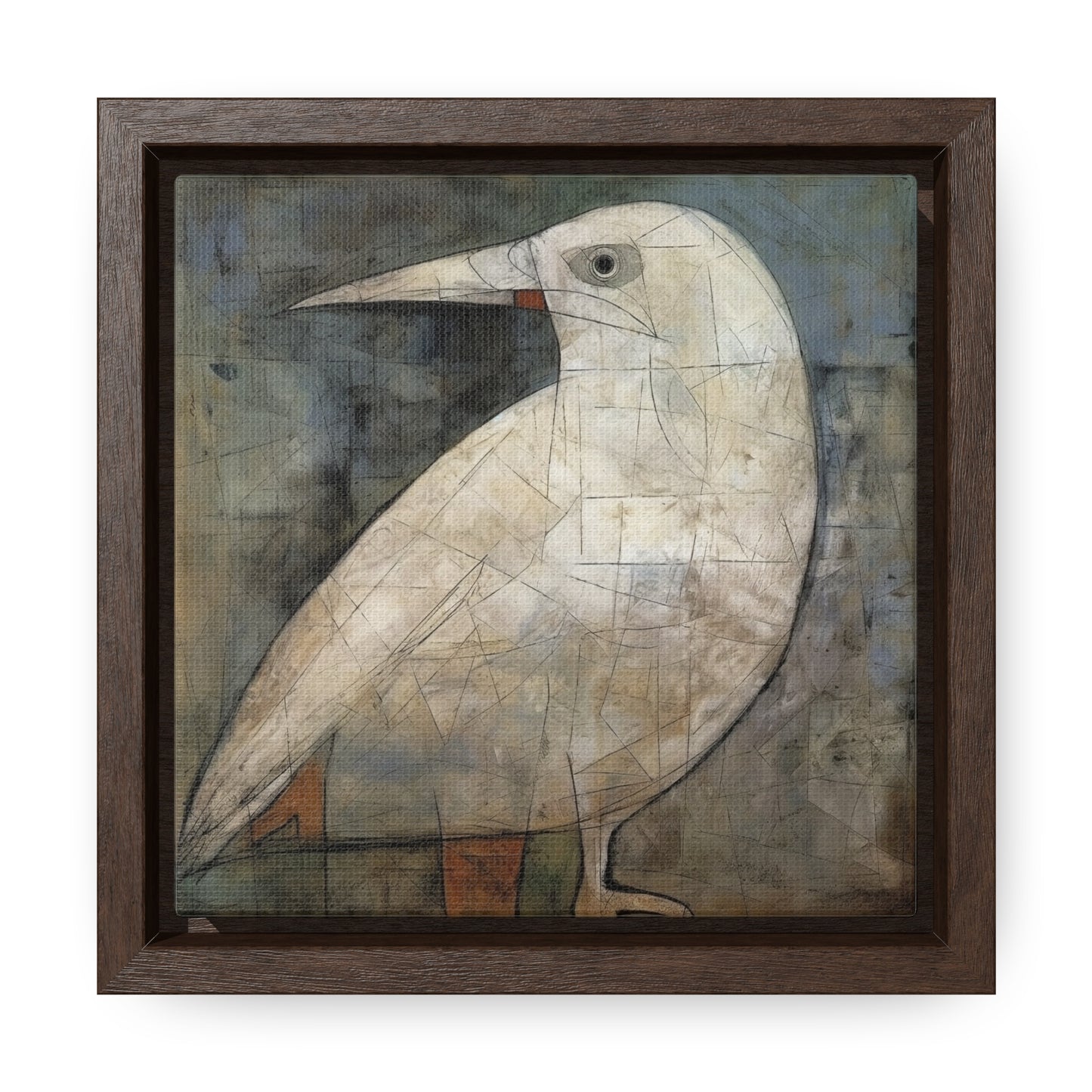 Bird 7, Gallery Canvas Wraps, Square Frame