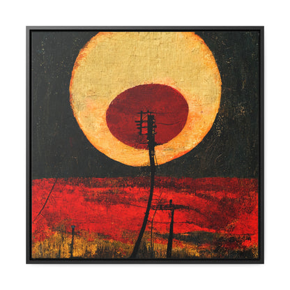 Land of the Sun 27, Valentinii, Gallery Canvas Wraps, Square Frame