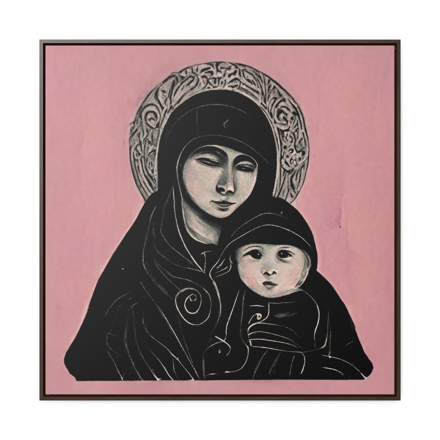 Mary 3, Valentinii, Gallery Canvas Wraps, Square Frame