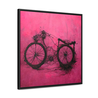 Bicycle 2, Valentinii, Gallery Canvas Wraps, Square Frame