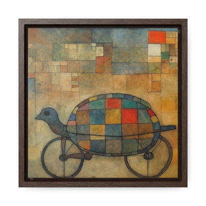 Turtle 9, Gallery Canvas Wraps, Square Frame