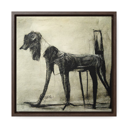 Dogs and Puppies 19, Valentinii, Gallery Canvas Wraps, Square Frame