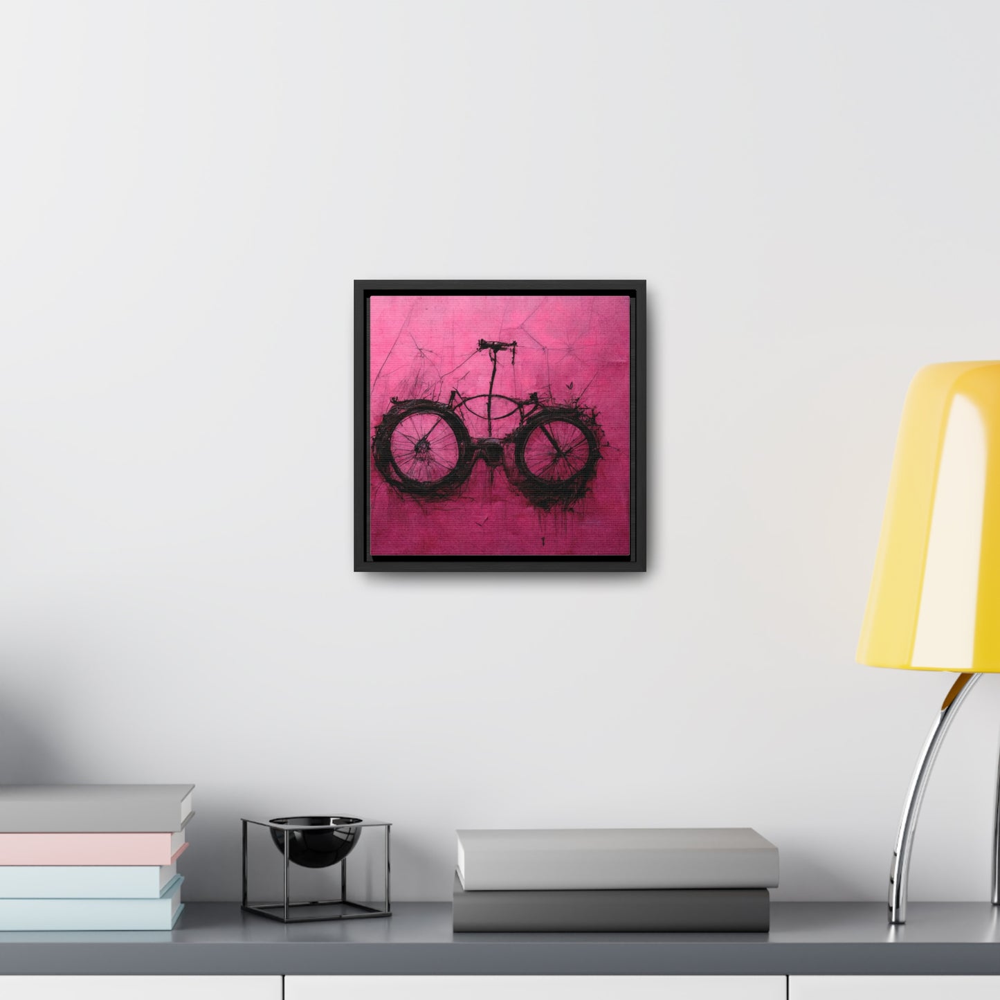 Bicycle 3, Valentinii, Gallery Canvas Wraps, Square Frame