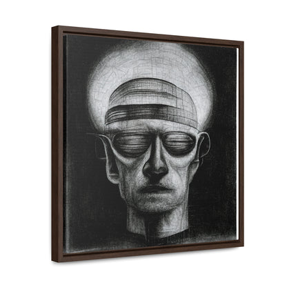 Brain 12, Valentinii, Gallery Canvas Wraps, Square Frame