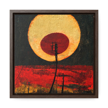 Land of the Sun 27, Valentinii, Gallery Canvas Wraps, Square Frame