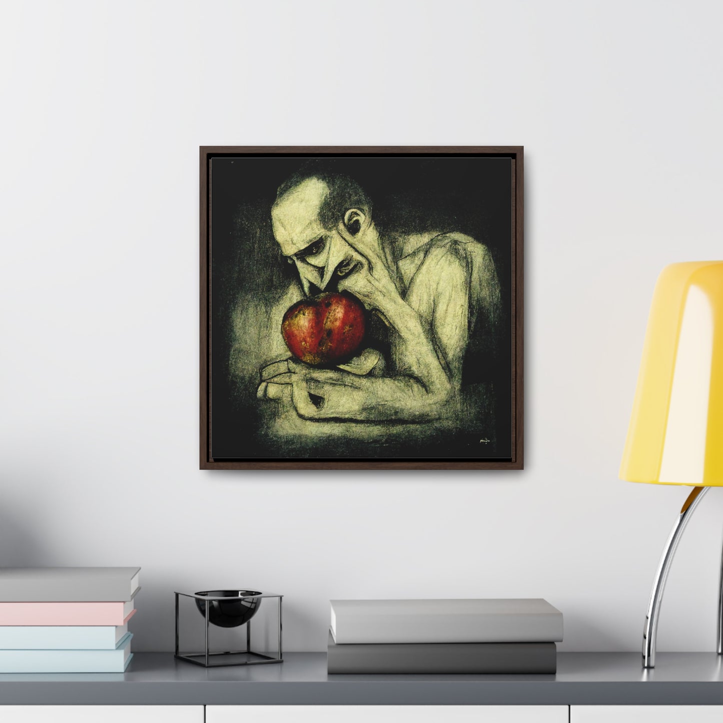 Apple 15, Valentinii, Gallery Canvas Wraps, Square Frame