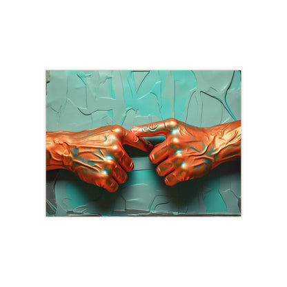 Hands 89, Ceramic Photo Tile