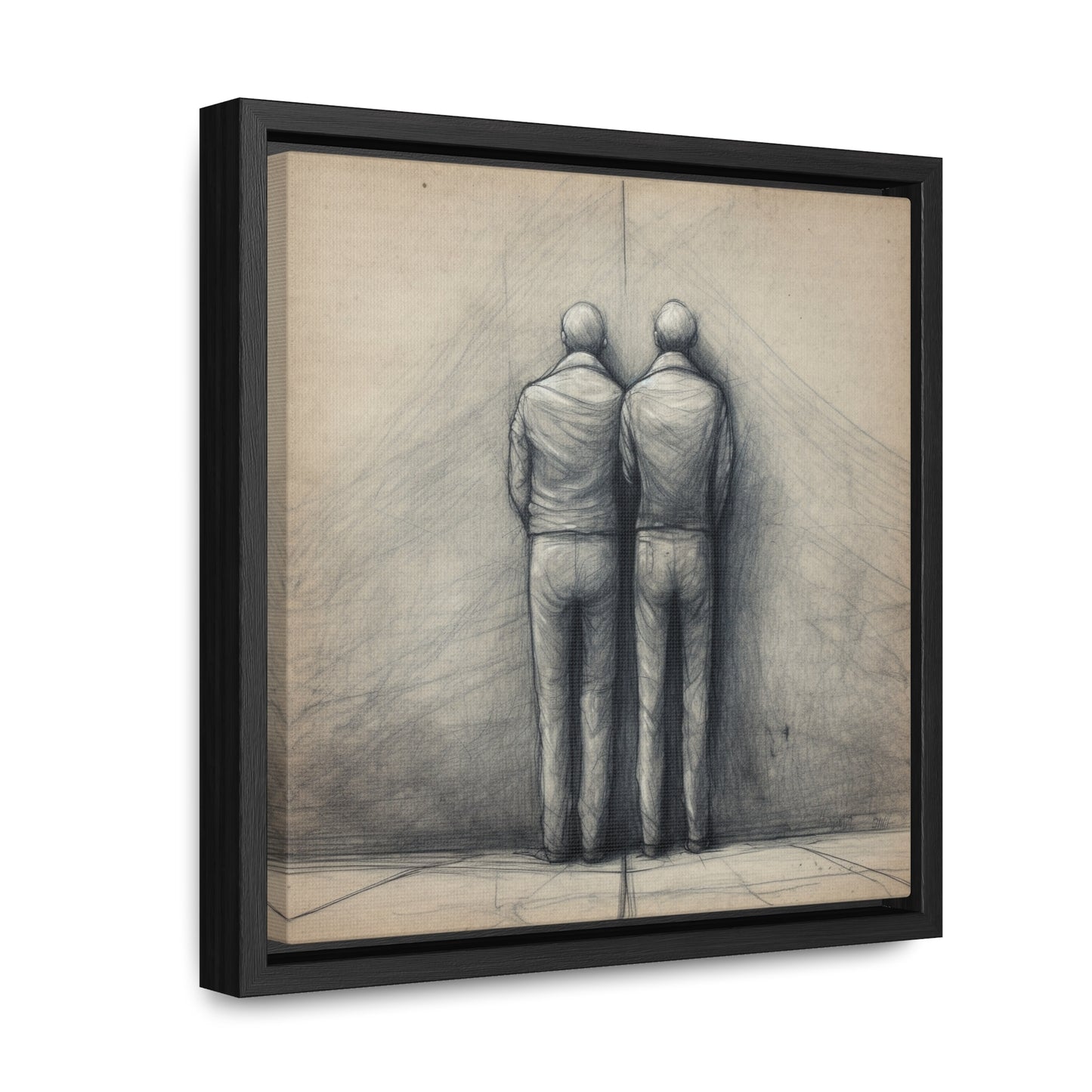 The Courage of Vulnerability 5, Gallery Canvas Wraps, Square Frame