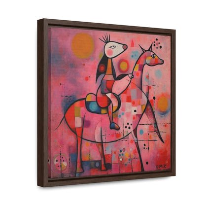 The Dreams of the Child 5, Gallery Canvas Wraps, Square Frame