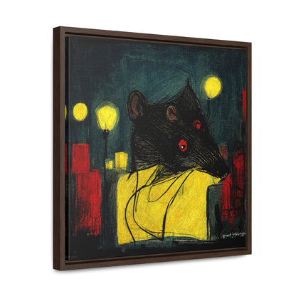 Urban Rat 5, Valentinii, Gallery Canvas Wraps, Square Frame