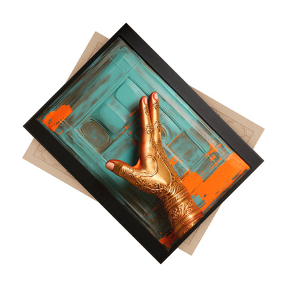 Hands 55, Ceramic Photo Tile