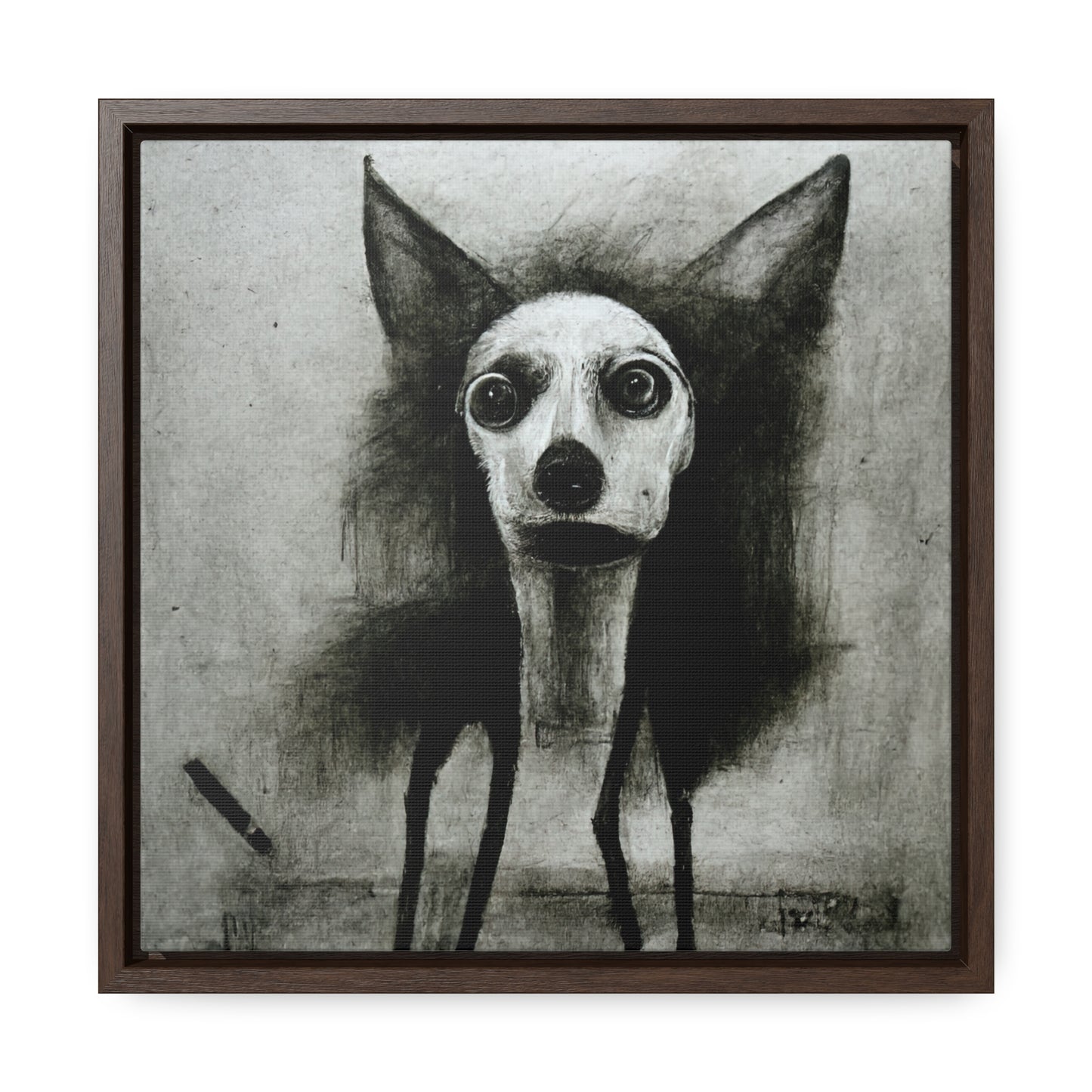 Dogs and Puppies 16, Valentinii, Gallery Canvas Wraps, Square Frame