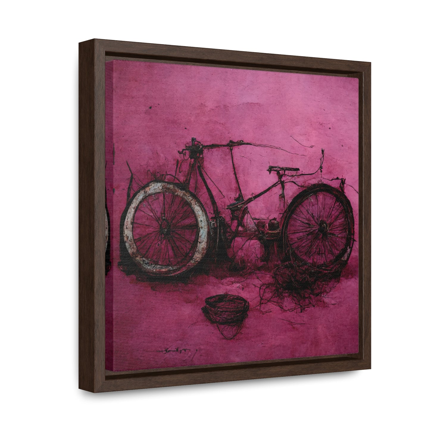 Bicycle 5, Valentinii, Gallery Canvas Wraps, Square Frame