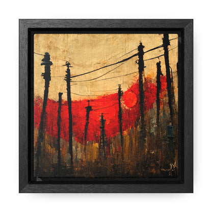 Land of the Sun 30, Valentinii, Gallery Canvas Wraps, Square Frame