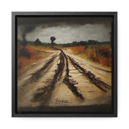 To the Rainy Land 9, Valentinii, Gallery Canvas Wraps, Square Frame